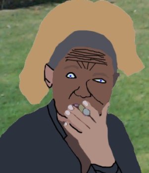 Its Mr. R, He smokes, and is rather shocked