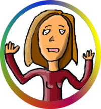 Cartoon of Vikki Lee