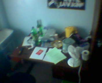 Another shot of the desk